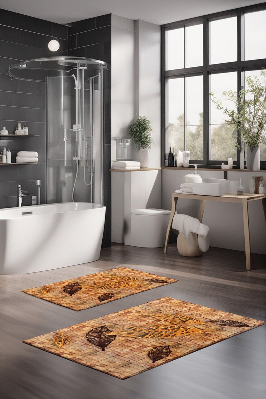 Set covorase de baie, L'essentiel Maison, CT-5361, Multicolor - imagine 4